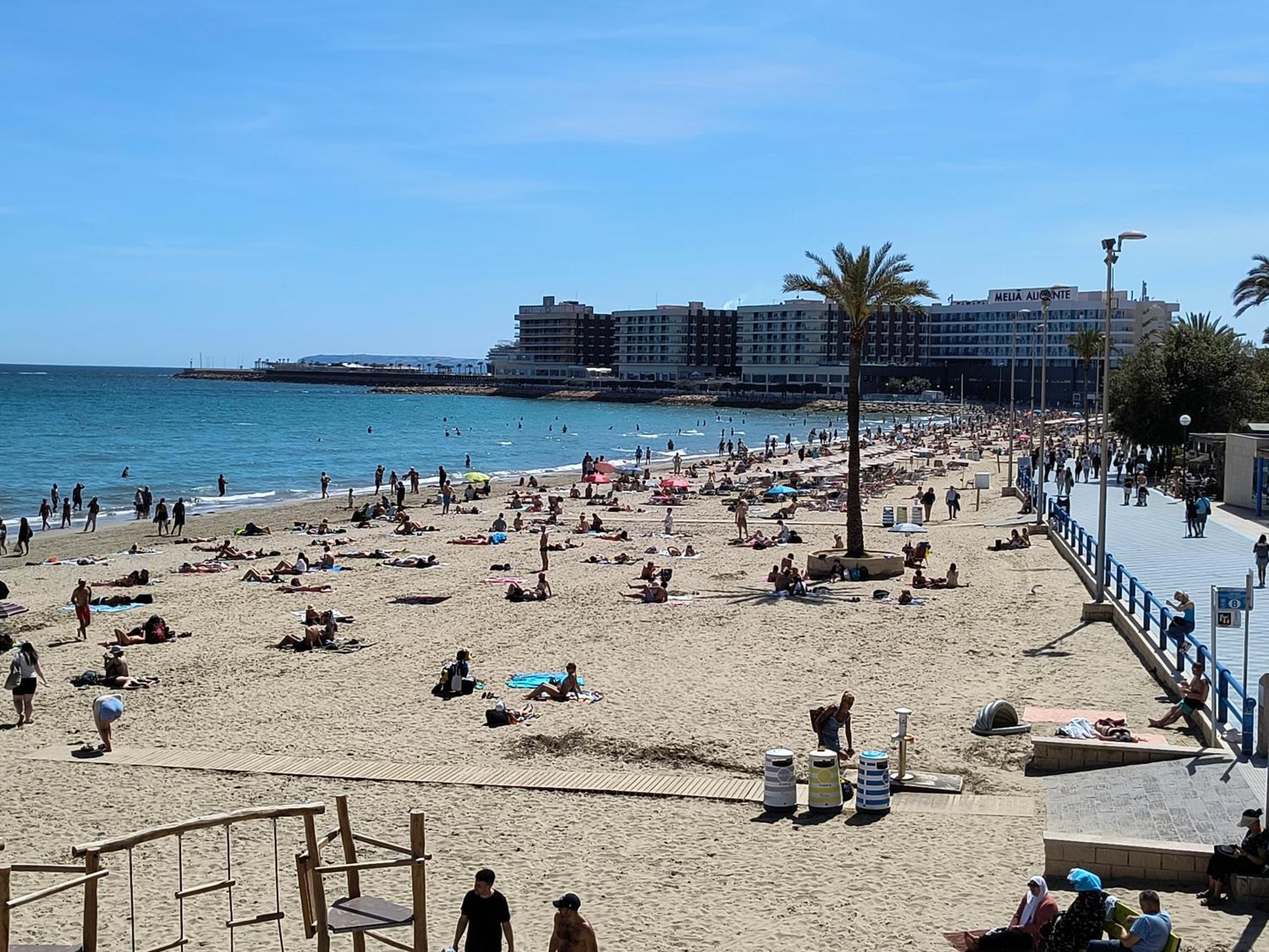 Apartamento Playa Alicante Esterno foto